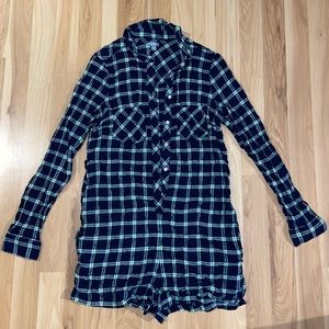 Aerie Plaid Romper